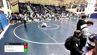 139 lbs Consi Of 8 #1 - Steven Harris, Conwell Egan vs Marco Cartella, Western Reserve Academy