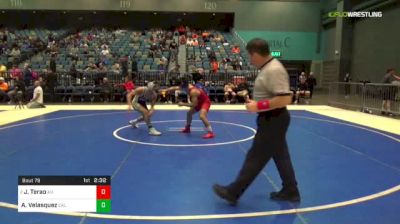 133 lbs Round Of 32 - Josh Terao, American vs Adam Velasquez, Cal Baptist