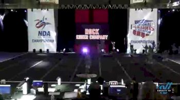 Rock Cheer Company - Aqua [2022 L2 Junior Day 2] 2022 NCA and NDA Colorado Springs Classic DI/DII