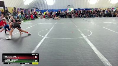 88 lbs Round 6 (8 Team) - Jacob Holley, Terps Xtreme vs Nick Yetzer, Noke Wrestling RTC