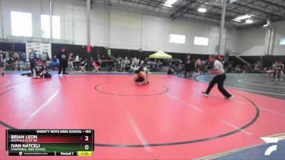 165 lbs Semifinal - Ivan Natceli, Chaparral High School vs Brian Leon, Eastvale Elite WC