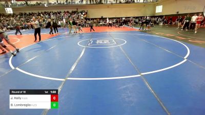 144 lbs Round Of 16 - Justin Holly, Pope John XXIII vs Braydan Lombreglia, Pope John XXIII