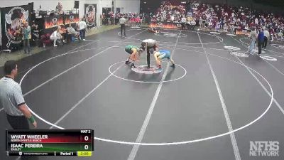 4A 126 lbs Quarterfinal - Isaac Pereira, Easley vs Wyatt Wheeler, North Myrtle Beach