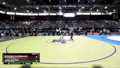 2A 152 lbs Champ. Round 1 - Jared Buxton, West Jefferson vs Estuardo Puderbaugh, Clearwater Valley