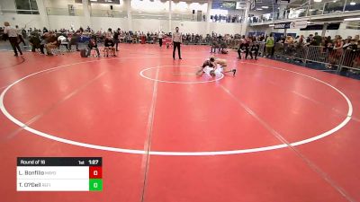 69 lbs Round Of 16 - Logan Bonfilio, Mayo Quanchi WC vs Tate O?Dell, Refinery WC