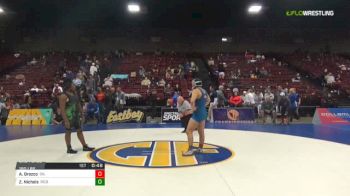 160 lbs 3rd place - Adriana Orozco, Gilroy (CCS) vs Zakayya Nichols, Rodriguez (SJS)