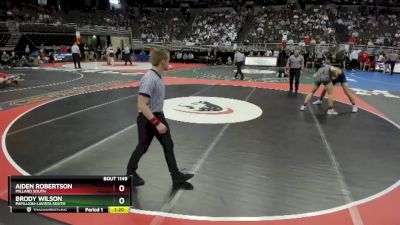 Quarterfinal - Aiden Robertson, Millard South vs Brody Wilson, Papillion-LaVista South