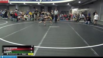 52 lbs Round 3 (8 Team) - Lucas Schuman, Mat Assassins vs CJ Burns, Ranger WC