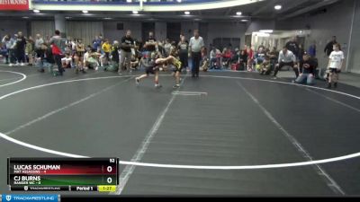 52 lbs Round 3 (8 Team) - Lucas Schuman, Mat Assassins vs CJ Burns, Ranger WC