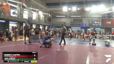 90 lbs Placement Matches (16 Team) - Barrett Casteel, Higher Calling vs Max Corley, The Untouchables 2