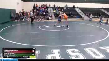 126 lbs Placement Matches (16 Team) - John LaGrange, Rockwall vs Isaac Ibarra, El Paso Eastwood