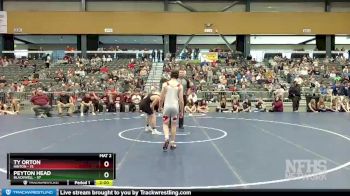 138 lbs Quarterfinals (8 Team) - Peyton Head, Blackwell vs Ty Orton, Hinton
