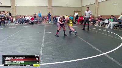 Round 3 - Miranda Lencrerot, Glascow vs Kolton Strickland, Ground Zero Wrestling