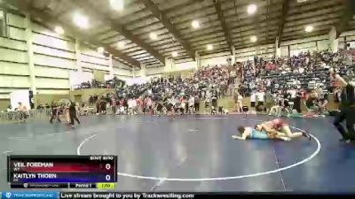 144 lbs Quarterfinal - Veil Foreman, WY vs Kaitlyn Thorn, MT