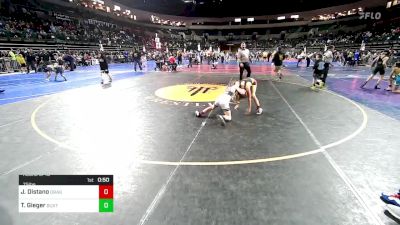 75 lbs Round Of 16 - Joseph Distano, Dragon Rtc vs Tyler Gieger, Buxton (NJ)