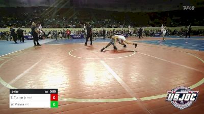 84 lbs Consolation - Ej Turner Jr, HURRICANE WRESTLING ACADEMY vs Walker Vieyra, Kansas Young Guns