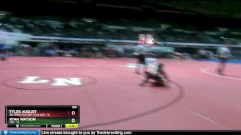 215 lbs Semis (4 Team) - Ryan Watson, Cox vs Tyler August, Delaware Military Acad (DE)