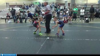 47 lbs Round 4 (6 Team) - Harrison Roy, ARES White vs Xavier Turner, Contenders WA Green