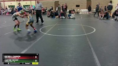 80 lbs Finals (2 Team) - Carter McCoy, Xtreme Team vs Kei`Rell Cannon, Henlopen Hammers