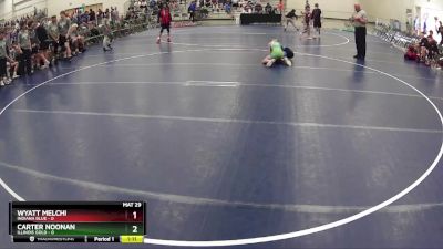 75 lbs Round 5 (6 Team) - Wyatt Melchi, Indiana Blue vs Carter Noonan, Illinois Gold