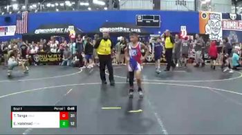 82 lbs Round 1 (6 Team) - Ethan Halstead, Steel Valley vs Tuff Tonga, Iowa Elite