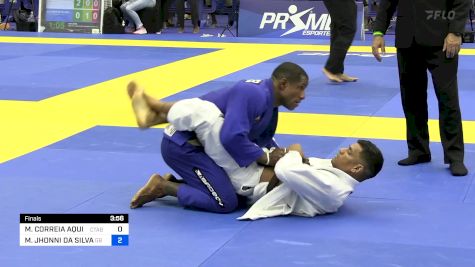 MARCELO CORREIA AQUINO vs MICHAEL JHONNI DA SILVA 2024 Brasileiro Jiu-Jitsu IBJJF