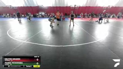 161-163 lbs Round 3 - Marek McNamara, Xavier vs Kelton Graden, Olympia