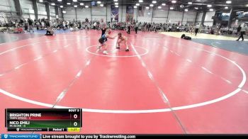 80 lbs Rd# 2 10:30am Friday - Nico Emili, PA Silver vs Brighton Prine, Terps Xpress