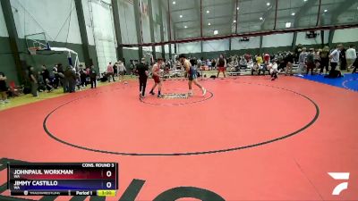 190 lbs Cons. Round 3 - JohnPaul Workman, WA vs Jimmy Castillo, WA