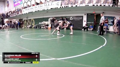 132 lbs Cons. Semi - Brandon Ault, Olentangy (Lewis Center) vs Guardian Miller, Ashland