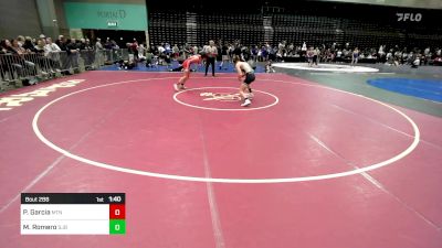 126 lbs Round Of 64 - Parker Garcia, Mountain Ridge vs Michael Romero, St John Bosco