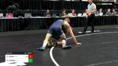 184 lbs Quarterfinal - Dylan Gabel, Northern Colorado vs Gary Jantzer, Utah Valley