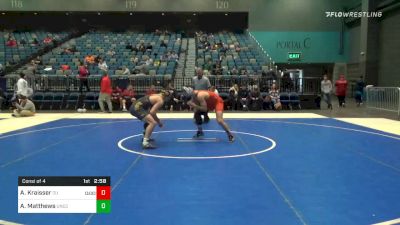 165 lbs Consolation - Austin Kraisser, Campbell vs Austin Matthews, Northern Colorado