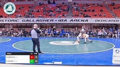 126 lbs Final - Brayden Belford, Edmond North vs Sam Smith, Stillwater, OK