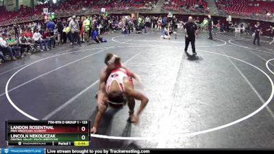 125 lbs Semifinal - Landon Rosenthal, MWC Wrestling Academy vs Lincoln Nekoliczak, Central Valley Youth Wrestling