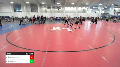 94 lbs Quarterfinal - Jason DeMarco, Overcomer Training Center vs Logan Barry, Mayo Quanchi WC