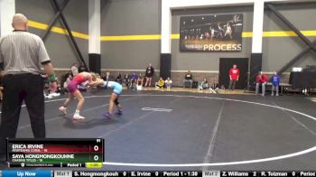 91 lbs Round 1 (4 Team) - Saya Hongmongkouhne, Chasing Titles vs Erica Irvine, FEWTeamIA Coral