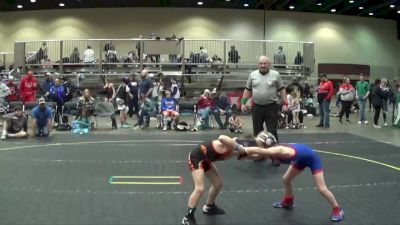 50 lbs Cons. Round 3 - Dawson Brown, Contenders Wrestling Academy vs Henry Evoe, Bloomfield Warrior Wrestling Club