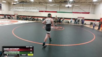 125-130 lbs Round 1 - Kaden Matthiesen, Worland Wrestling Club vs Jack Morningstar, Thermopolis Wrestling Club