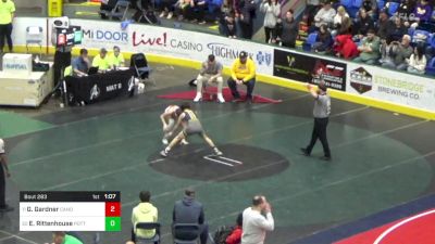 117 lbs Round Of 32 - Gionno Gardner, Canon McMillan vs Elijah Rittenhouse, Pottsgrove