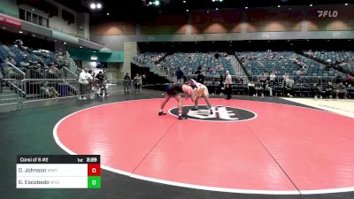 184 lbs Consi Of 8 #2 - Darion Johnson, Western Wyoming vs Guillermo Escobedo, Wyoming