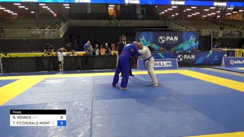 BENEDEK KOVACS vs THOMAS FITZGERALD MONTAGUE 2024 Pan Jiu Jitsu IBJJF Championship