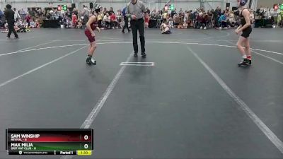 80 lbs Round 1 (4 Team) - Sam Winship, Revival vs Max Milia, Grit Mat Club