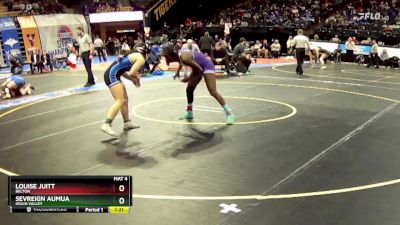 140 Class 2 lbs Semifinal - Louise Juitt, Belton vs Sevreign Aumua, Grain Valley