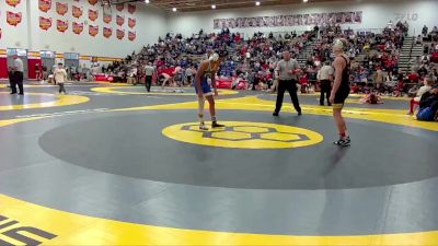 150 lbs Champ. Round 2 - Anderson Evans, Monroeville vs Ruben `Xavier` Lerma, Canyon View