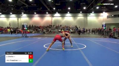 174 lbs Rd Of 16 - Joseph Grello, Rutgers vs Matthew Finesilver, Duke