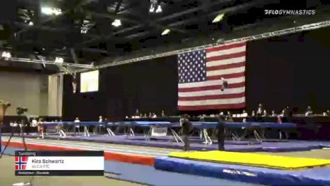 Kira Schwartz - Tumbling, So Cal TTC - 2021 USA Gymnastics Championships