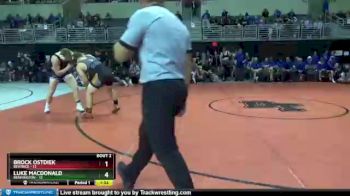 220 lbs Round 2 (3 Team) - Luke MacDonald, Bennington vs Brock Ostdiek, Beatrice