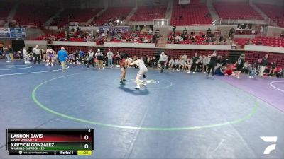 144 lbs 5th And 7th - Landon Davis, Lucas Lovejoy vs Xavyion Gonzalez, Amarillo Caprock