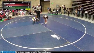 51 lbs Quarterfinal - Kyzer Neff, Timpanogos Wrestling vs Truitt Walker, JWC